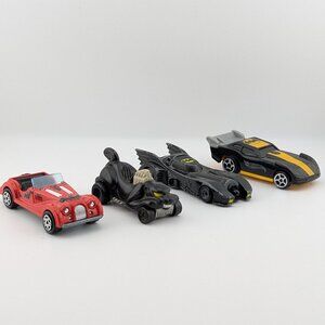 Batman Diecast Car Lot – Hot Wheels DC Comics 1:64 (4 Cars) 🦇